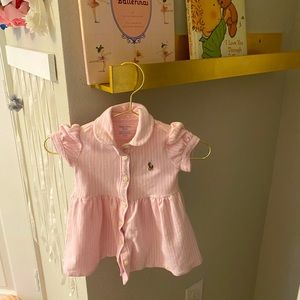 Ruffled Polo Dress & Bloomer 3-6 months